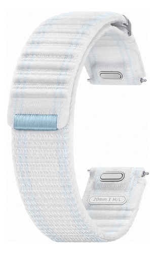 Galaxy Watch7 Fabric Band Color: Blue White