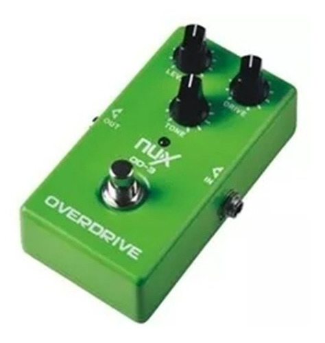 Pedal Nux Od-3 Vintage Overdrive 1 Ano De Garantia Od3