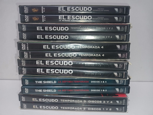 The Shield Dvd El Escudo Temporada 3 4 5 6 Y 7 Excelentes (Usado)