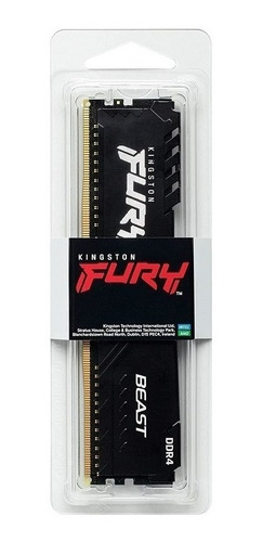 Memoria Ram Ddr4 16gb 3200 Mhz Kingston Fury Beast Pc4-25600
