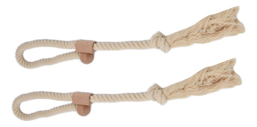 Cuerda De Cortina 2pcs Tieback Cordón Magnético De Sujeción
