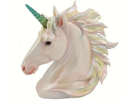 Adorno De Unicornio Con Luz, De Porcelana Importados De Uk