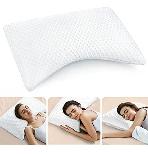 Groye Cooling Side Sleeper Pillow - Almohadas Para El Cuello