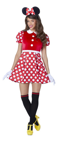 Disfraz De Minnie Mouse Para Adulto Spirit Halloween - S