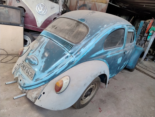 Fusca 1965 Ótima Estrutura Documentado Freios Revisados
