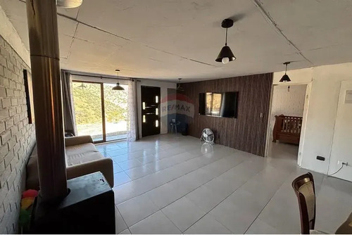 Parcela Con Casa Sólida-cerro