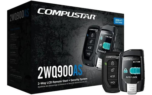 Compustar Cs2wq900-as Alarma Y Arranque Remoto