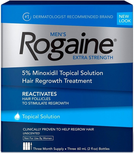 Men´s Rogaine 5% Tópico Three Month Supply