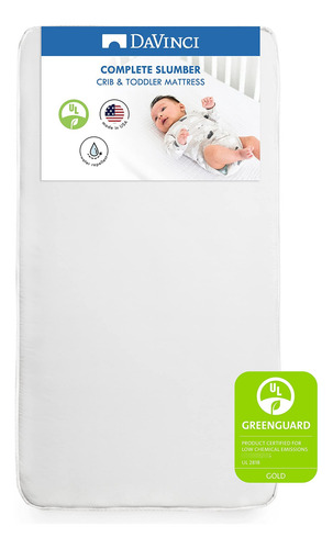 Davinci Colchón Completo Para Cuna Y Niño Pequeño Soporte Color