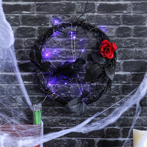 Corona De , Corona Artificial De Halloween, Corona De De
