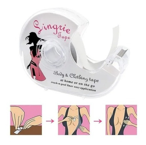 Cinta Doble Cara Para El Cuerpo Y La Ropa (lingerie Tape)