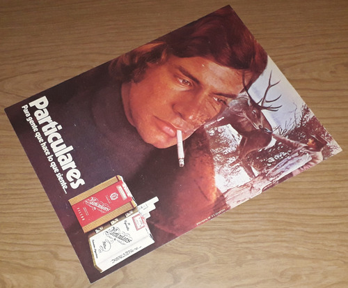 P506 Clipping Publicidad Cigarrillos Particulares Año 1974 (Usado)
