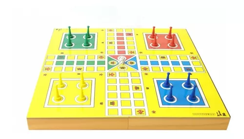 DIY Board Game jogo de tabuleiro dobrável Jogo Ludo dobrável