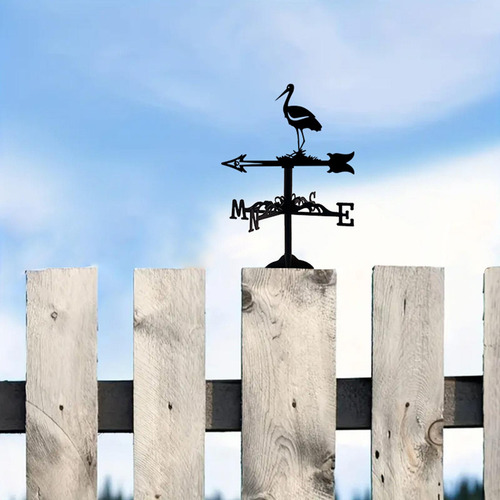 Veleta De Metal Pequeña, Indicador De Dirección Pájaro.