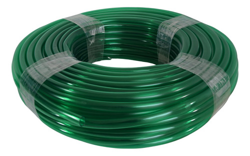 Manguera Cristal 1 Pulgada Color Verde Rollo De 50m 11.5kg