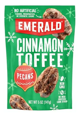 Pecanas Con Canela Y Toffee | 5oz Bolsa Resellable | Certifi