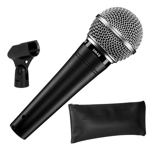 Microfono Dinamico Shure Sm48 Original Funda La Roca Cuo