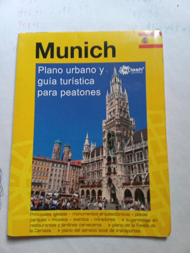 Munich- Plano Urbano Y Guia Turistica Para Peatones