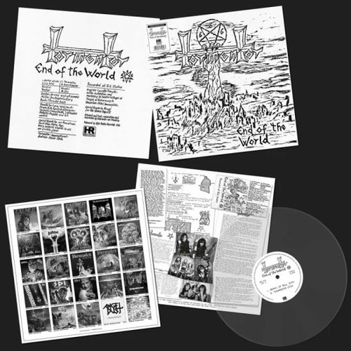 Tormentor End Of The World Demo `84 - Trans Ultra Clear C Lp