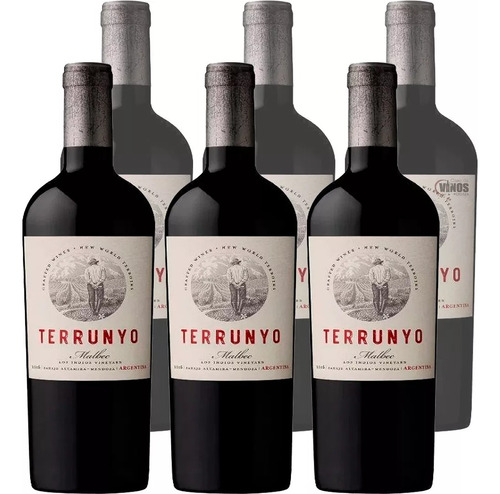 Vino Trivento Terrunyo Malbec 750ml Caja Madera X6 Unidades