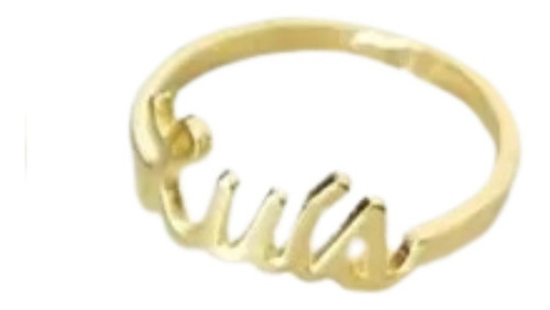 Imagem 6 de 6 de Anel De Nome Personalizado