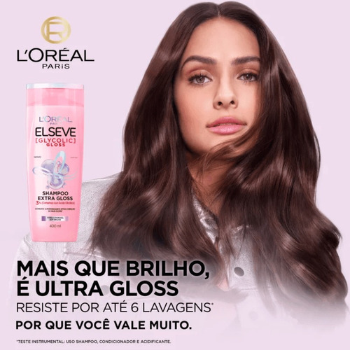 Shampoo L'óreal Elseve Glycolic Gloss 200ml