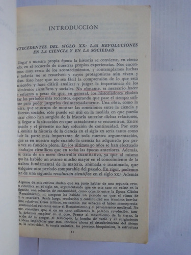 La Ciencia En Nuestro Tiempo. John D. Bernal (Usado)