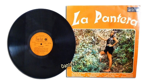 Dante42 Disco 33 Vinilo Lp Longplay La Pantera