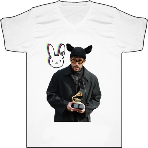 Camiseta Bad Bunny Reguetón Trap Pop Bca Urbanoz