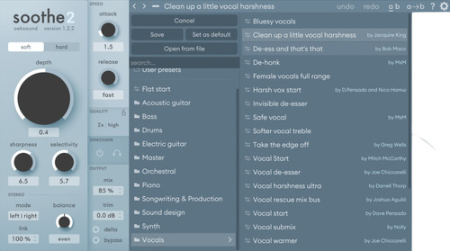 Oeksound Soothe 2 Vst Plugin Mezcla Produccion