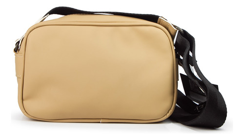 Bolso Bandolera Cartera Mujer Regulable Ctdn By Citadina Brunix Vison Lisa Níquel Negro