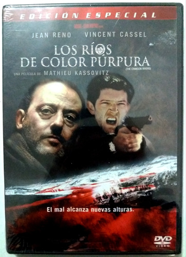 Los Rios De Color Purpura Dvd Nuevo Jean Reno