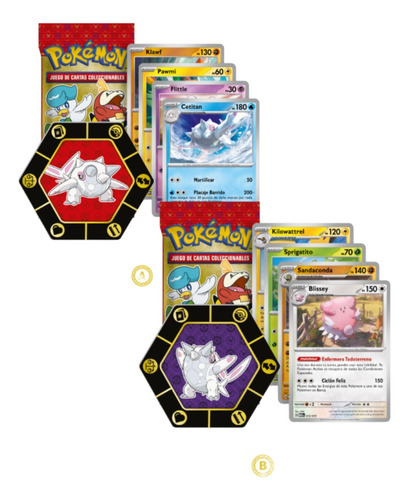 Tarjetas Pokémon Colección Completa Mcdonald's Caja Pikachu