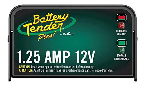 Battery Tender Plus 021-0128 Cargador De Batería De 1.25 amp
