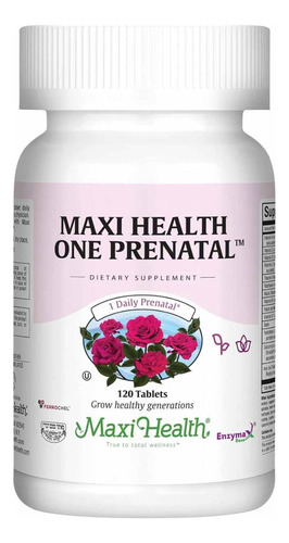Prenatal 120 Tabletas Maxi Health - Unidad a $3366