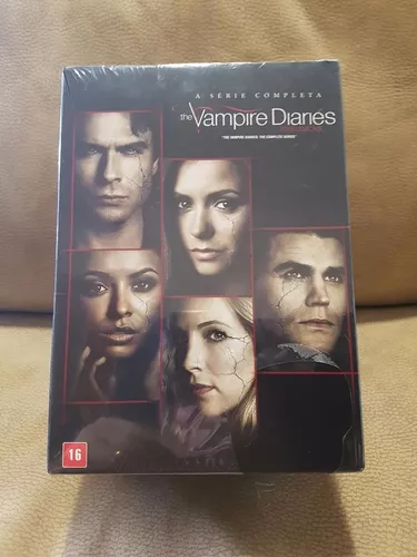 Dvd Os Diários Do Vampiro - Série Completa - 1 A 8 Temporada