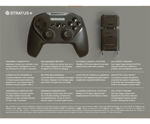 Steelseries Stratus+ Controlador De Juegos Bluetooth Para