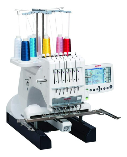 Janome Mb-7 Seven Needle Embroidery Machine Plus Deluxe