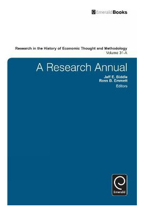 Libro A Research Annual - Jeff E. Biddle