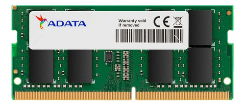 Memoria RAM Premier color verde  32GB 1 Adata AD4S320032G22-SGN