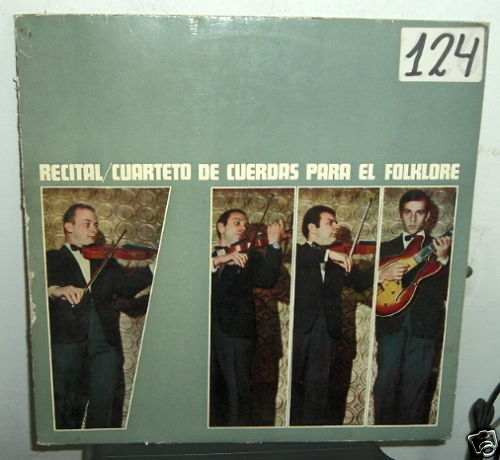 Cuarteto De Cuerdas Para El Folklore Recital Vinilo Arg