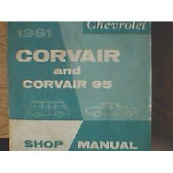 Antiguo Libro-manual De Taller: Chevrolet Corvair 1961