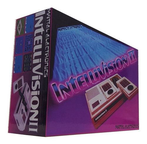 Caixa Vazia Para Console Intellivision 2 De Madeira Mdf