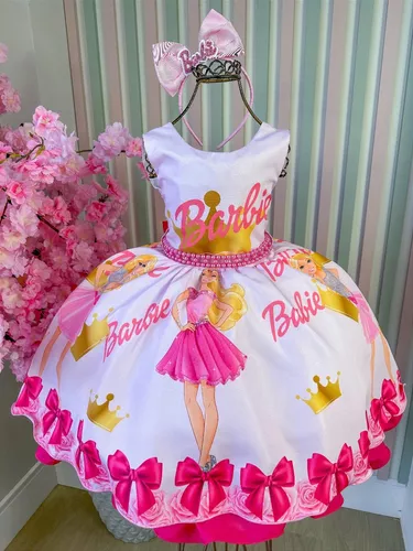 Vestido da barbie para aniversario: Com o melhor preço