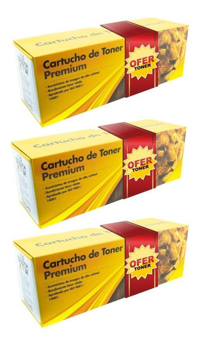 3 Pza Cf382a Toner 312a Con Chip Compatible Con Hp M475