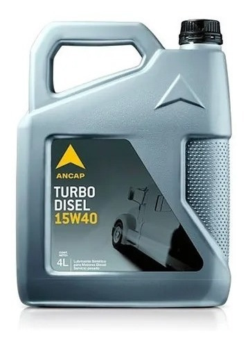 Aceite 15w40 Turbo Disel Ancap Lubricante Oferta 4 Lts