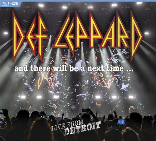 Def Leppard Live Detroit  2cds+blu Ray