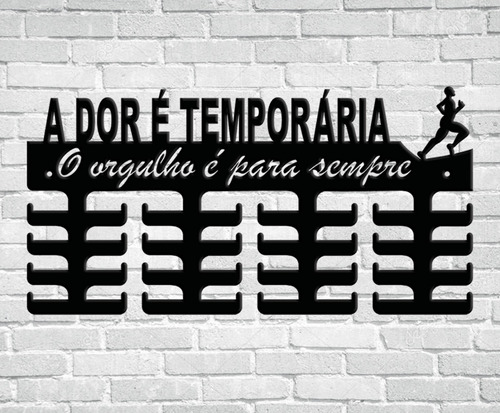 Porta Medalhas De Corrida Masculino - Mdf 6mm Color