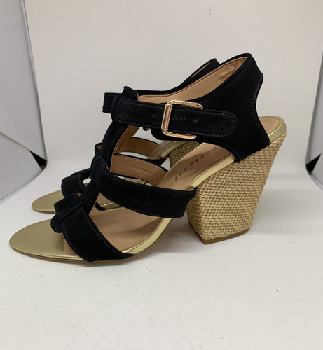 Sandália Carmim Salto 8 Cm