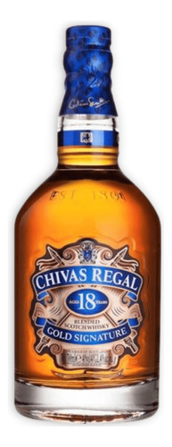 Whisky Chivas Regal 18 Años Blended Scotch Botella X700 Cc